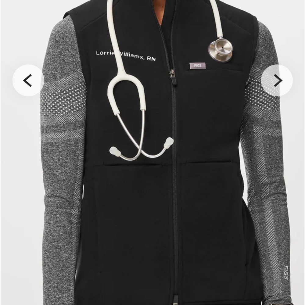 Figs On-Shift Fleece Vest